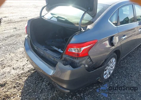 2019 Nissan Sentra S z USA, uszkodzony, nr VIN 3N1AB7AP6KY336671